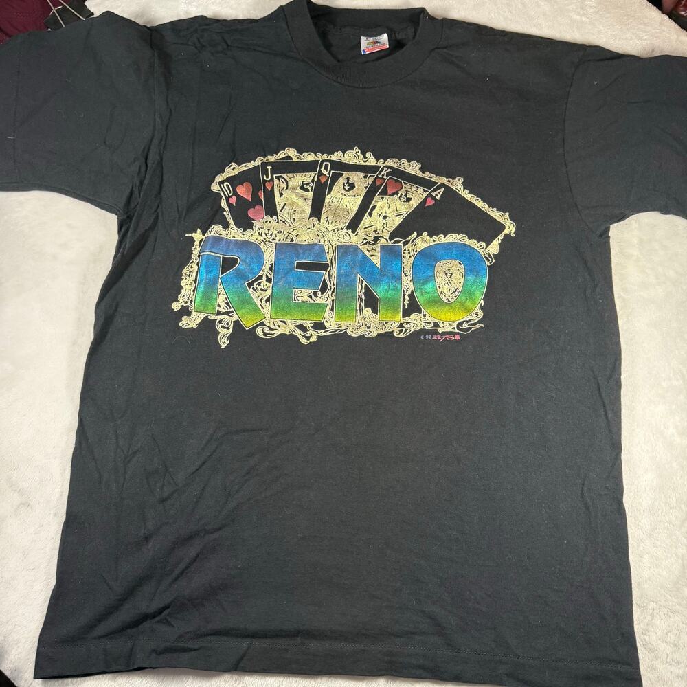 vintage fruit of the loom Reno Nevada graphic Tshirt